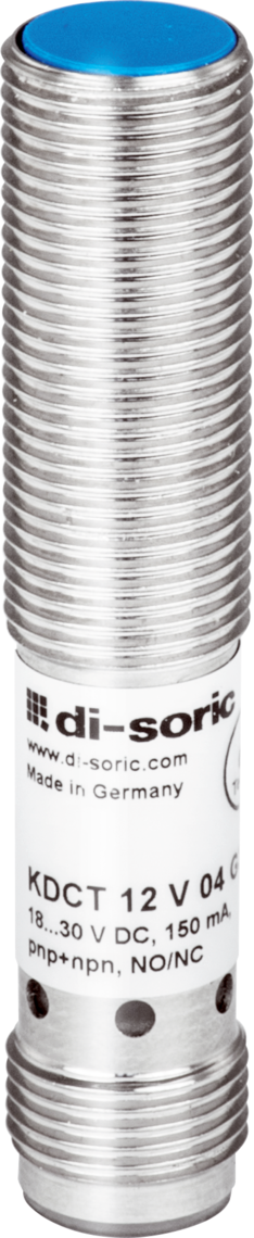 Sensor de proximidad KDCT 12 V 04 G3-B4 Di-Soric 207558