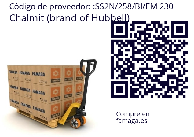   Chalmit (brand of Hubbell) SS2N/258/BI/EM 230