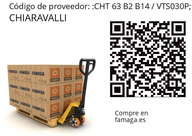   CHIARAVALLI CHT 63 B2 B14 / VTS030P; CHT 63 B2 B14