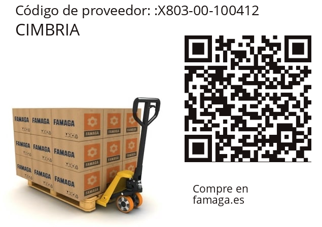   CIMBRIA X803-00-100412