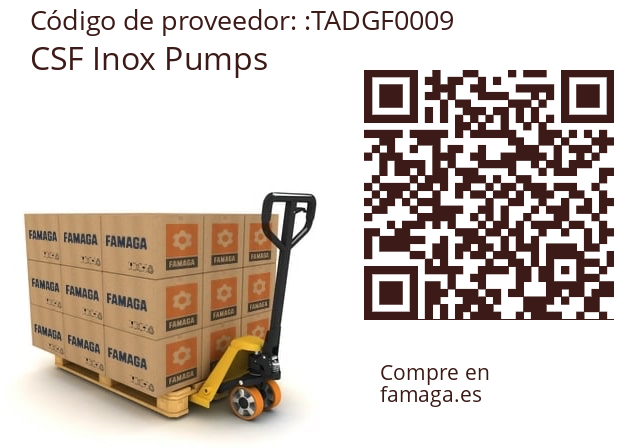   CSF Inox Pumps TADGF0009