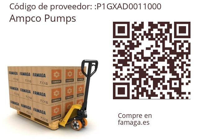   Ampco Pumps P1GXAD0011000