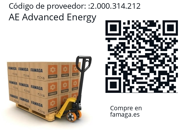   AE Advanced Energy 2.000.314.212