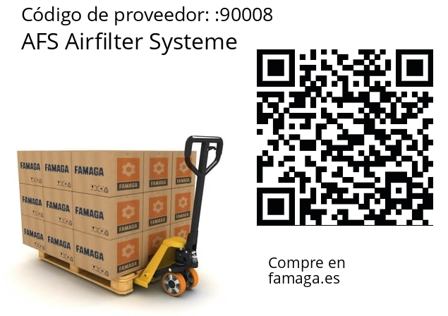   AFS Airfilter Systeme 90008