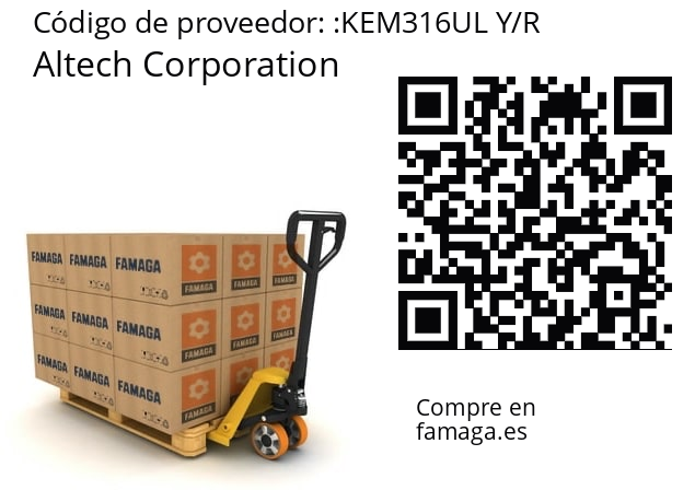   Altech Corporation KEM316UL Y/R