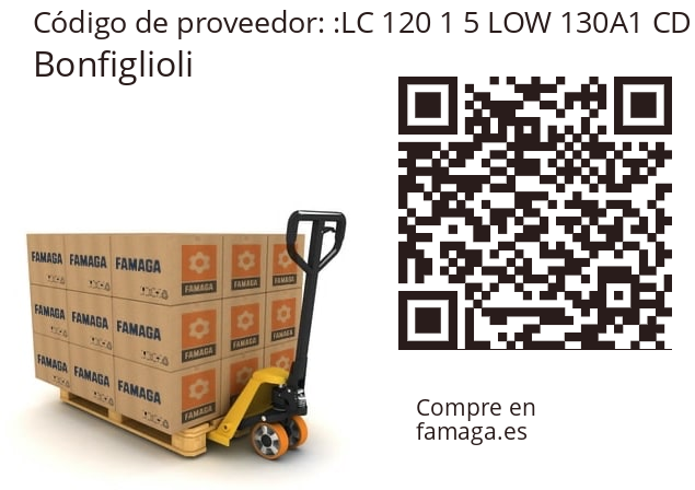   Bonfiglioli LC 120 1 5 LOW 130A1 CD 32 KE