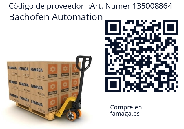   Bachofen Automation Art. Numer 135008864