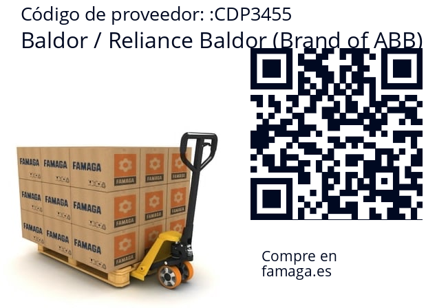   Baldor / Reliance Baldor (Brand of ABB) CDP3455