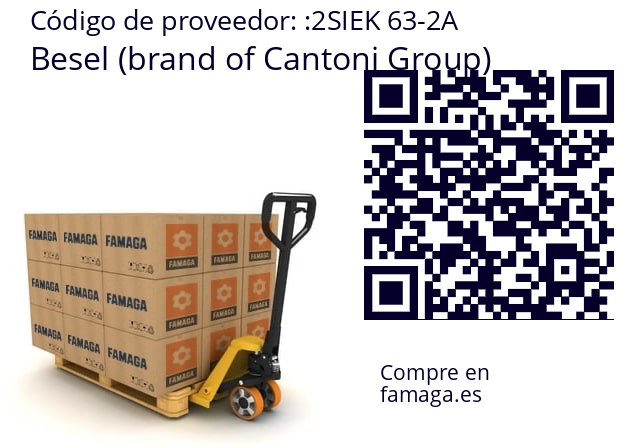   Besel (brand of Cantoni Group) 2SIEK 63-2A