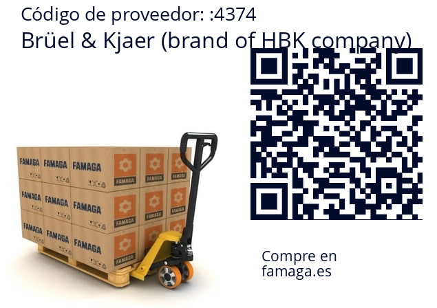   Brüel & Kjaer (brand of HBK company) 4374