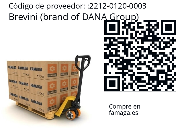   Brevini (brand of DANA Group) 2212-0120-0003