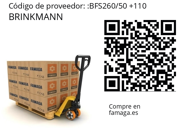   BRINKMANN BFS260/50 +110