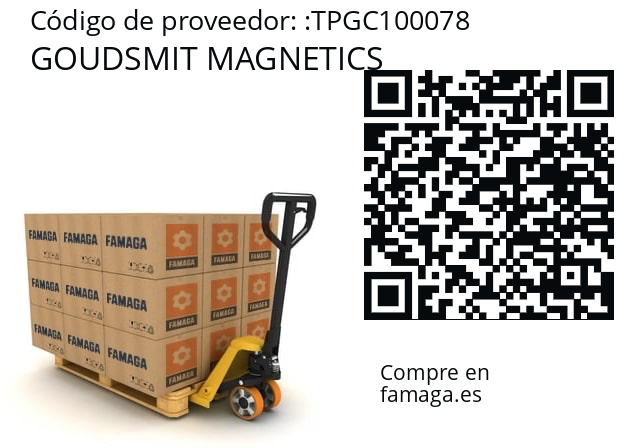  HGR-SQ-100-FL-R-G-S GOUDSMIT MAGNETICS TPGC100078