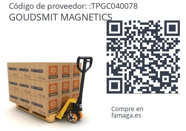   GOUDSMIT MAGNETICS TPGC040078
