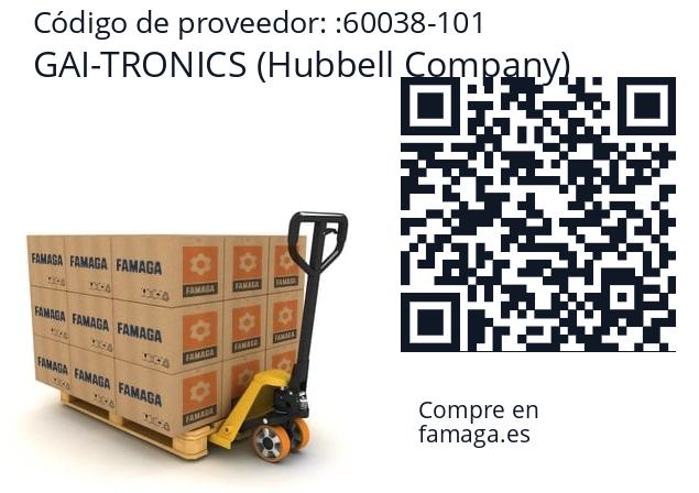   GAI-TRONICS (Hubbell Company) 60038-101