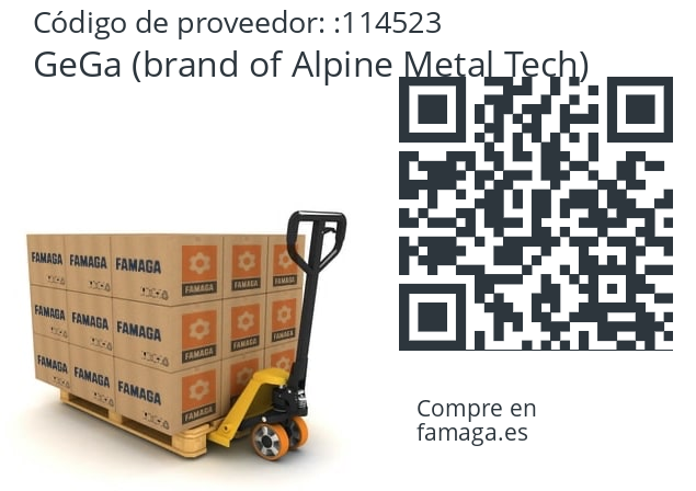   GeGa (brand of Alpine Metal Tech) 114523