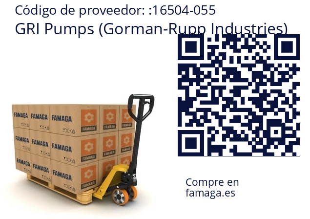   GRI Pumps (Gorman-Rupp Industries) 16504-055