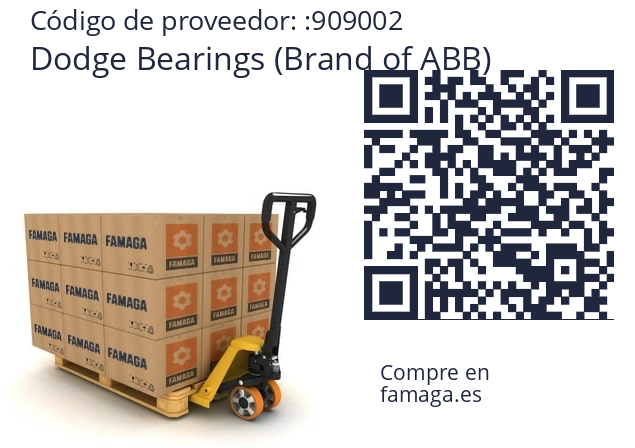   Dodge Bearings (Brand of ABB) 909002