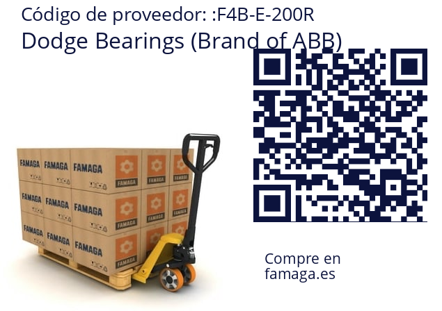   Dodge Bearings (Brand of ABB) F4B-E-200R