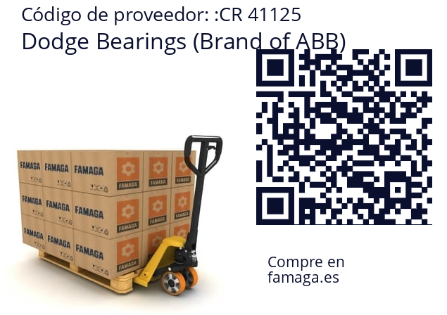   Dodge Bearings (Brand of ABB) CR 41125