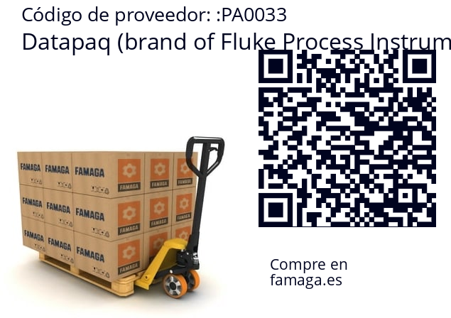  Datapaq (brand of Fluke Process Instruments) РА0033