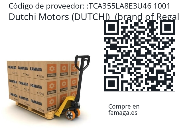   Dutchi Motors (DUTCHI)  (brand of Regal Beloit) TCA355LA8E3U46 1001