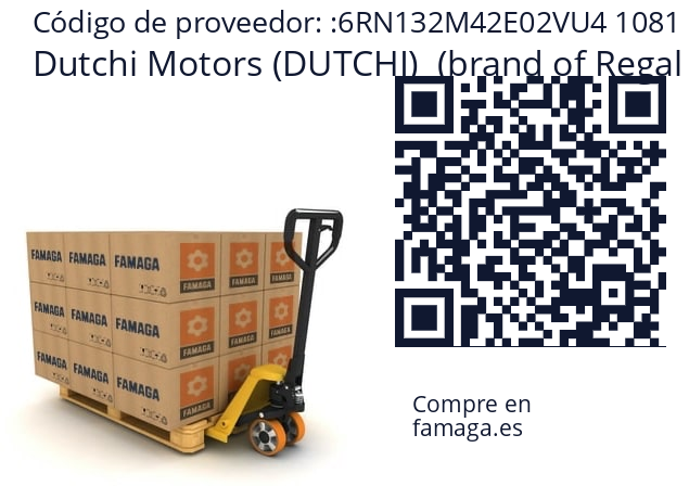   Dutchi Motors (DUTCHI)  (brand of Regal Beloit) 6RN132M42E02­VU4 1081