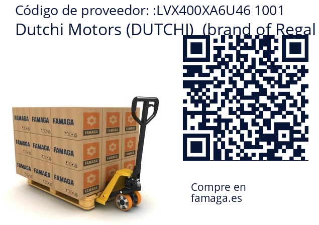   Dutchi Motors (DUTCHI)  (brand of Regal Beloit) LVX400XA­6U46 1001