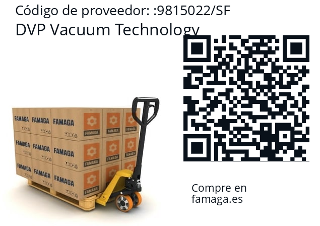   DVP Vacuum Technology 9815022/SF