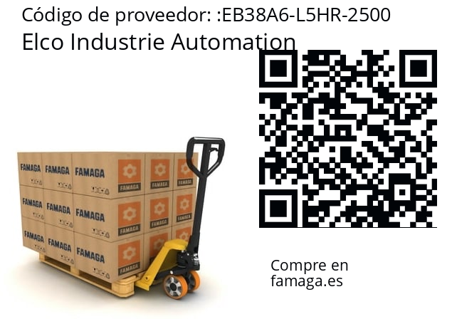   Elco Industrie Automation EB38A6-L5HR-2500