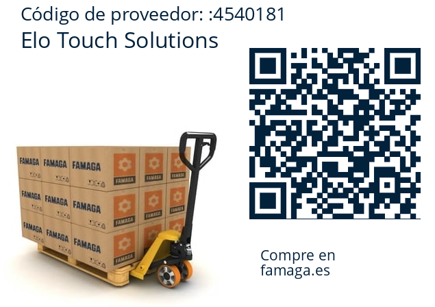 E531684 Elo Touch Solutions 4540181