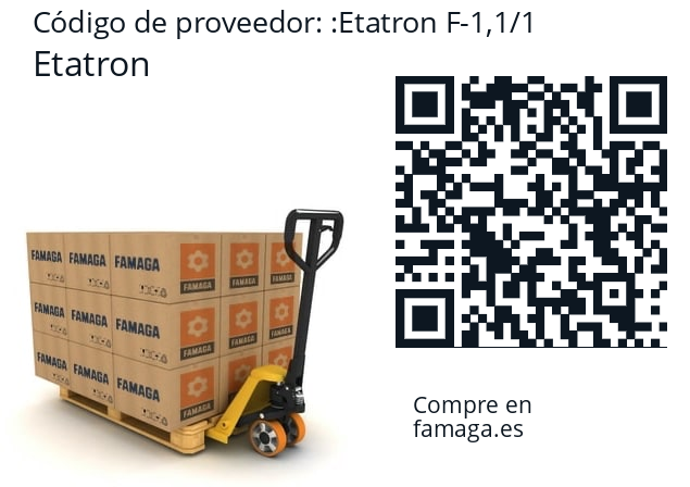   Etatron Etatron F-1,1/1