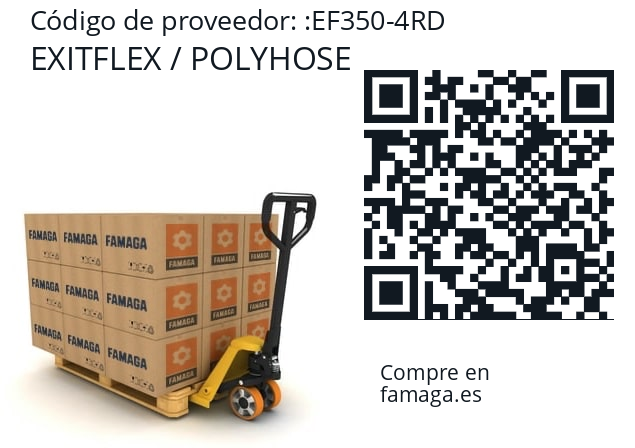   EXITFLEX / POLYHOSE EF350-4RD