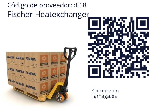   Fischer Heatexchanger E18
