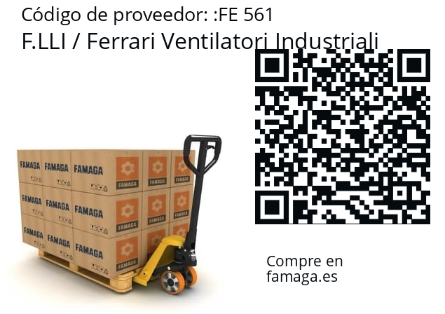   F.LLI / Ferrari Ventilatori Industriali FE 561