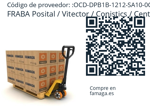   FRABA Posital / Vitector / Conistics / Centitech OCD-DPB1B-1212-SA10-0CC
