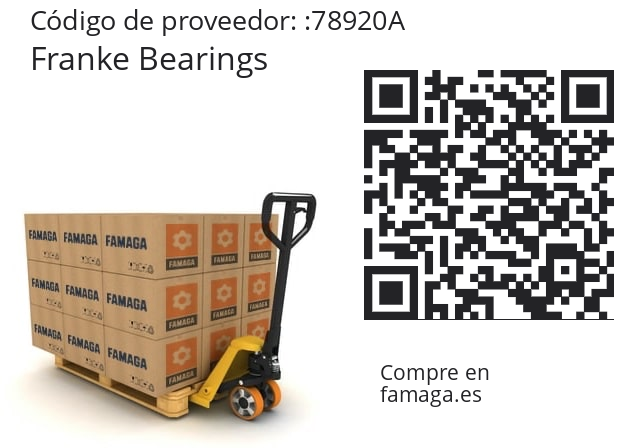   Franke Bearings 78920A