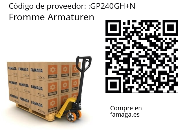   Fromme Armaturen GP240GH+N