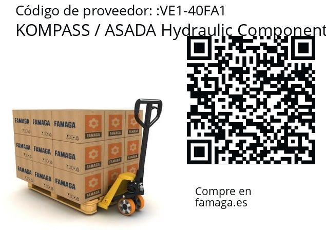   KOMPASS / ASADA Hydraulic Components VE1-40FA1