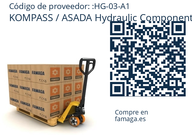   KOMPASS / ASADA Hydraulic Components HG-03-A1