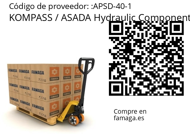   KOMPASS / ASADA Hydraulic Components APSD-40-1