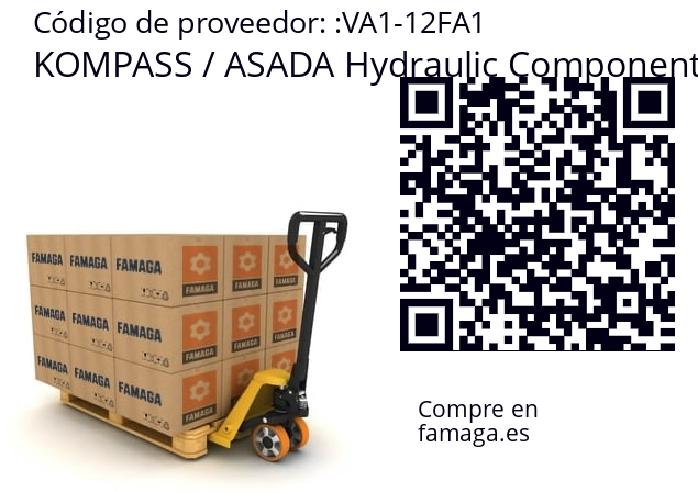   KOMPASS / ASADA Hydraulic Components VA1-12FA1