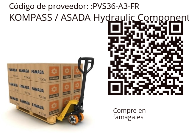   KOMPASS / ASADA Hydraulic Components PVS36-A3-FR