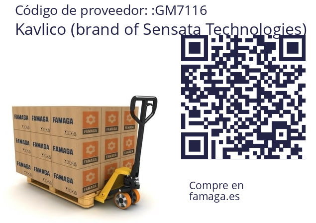   Kavlico (brand of Sensata Technologies) GM7116