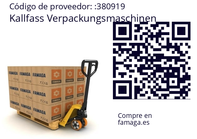   Kallfass Verpackungsmaschinen 380919