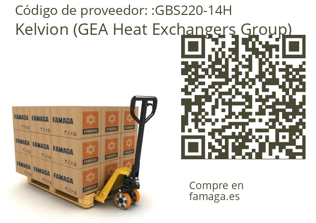   Kelvion (GEA Heat Exchangers Group) GBS220-14H