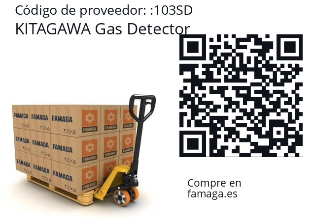   KITAGAWA Gas Detector 103SD