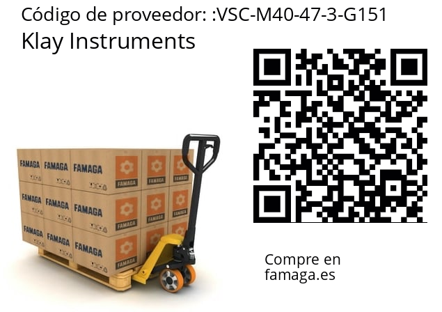   Klay Instruments VSC-M40-47-3-G151