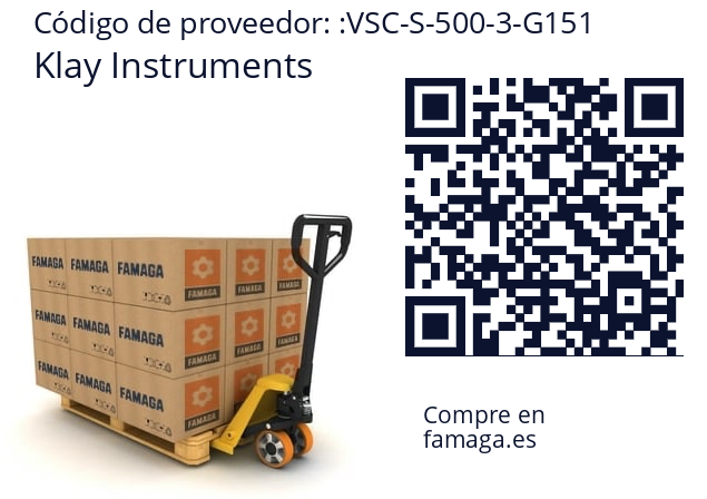   Klay Instruments VSC-S-500-3-G151
