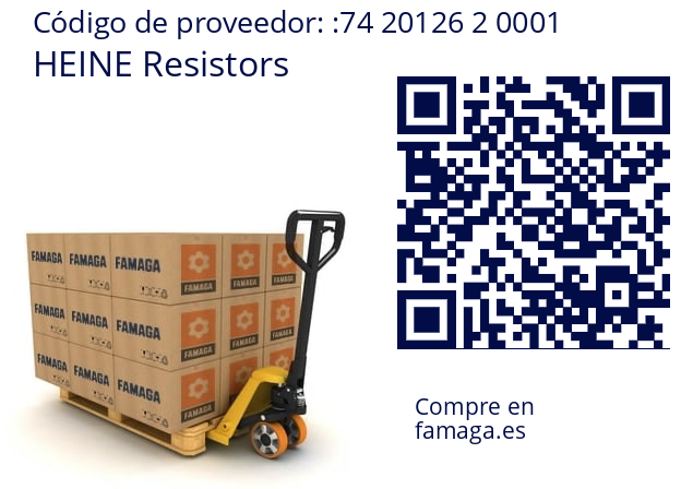   HEINE Resistors 74 20126 2 0001